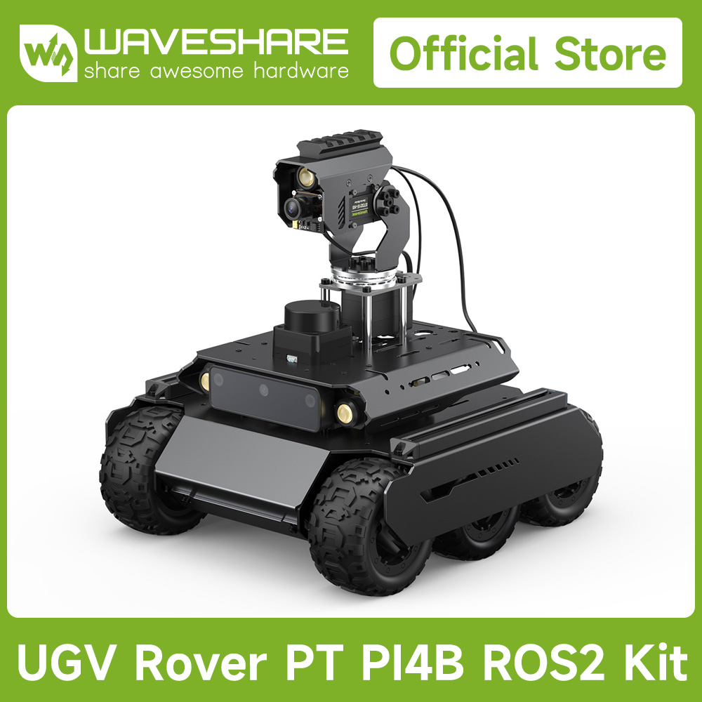 Waveshare Rover ROS 2 مفتوح ال - مراجعة Robot Wheel وسعره