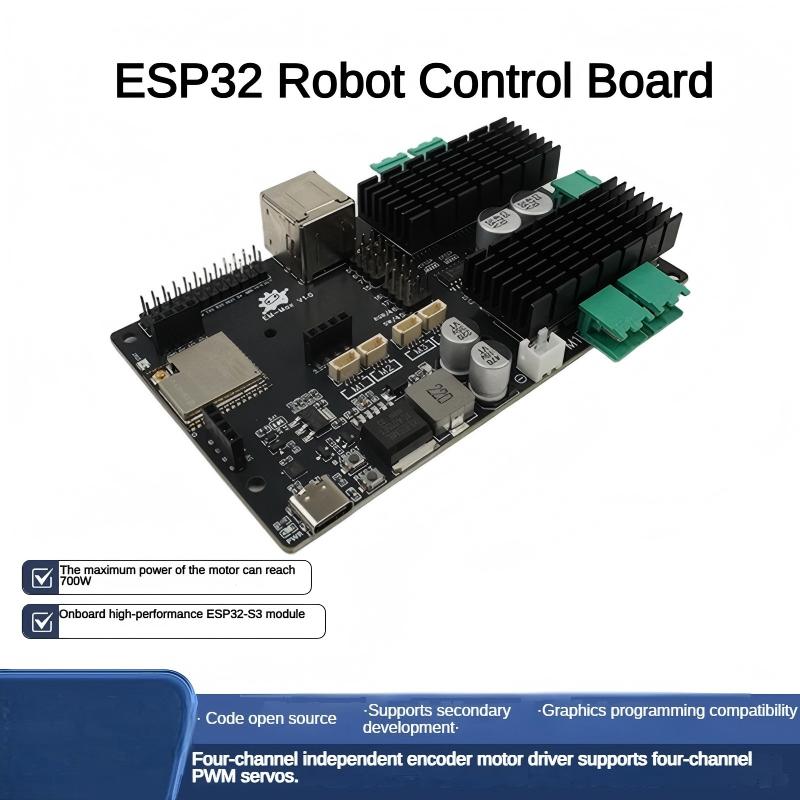 لوحة تحكم ESP32S3 بمحركات سيرف - مراجعة Robot Arm Kit وسعره