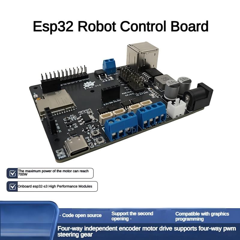 لوحة تحكم ESP32S3 بمحركات سيرف - مراجعة Robot Arm Kit وسعره