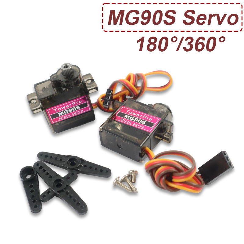 1/2/4 قطع محرك سيرفو رقمي صغير - مراجعة Sg90 Servo وسعره