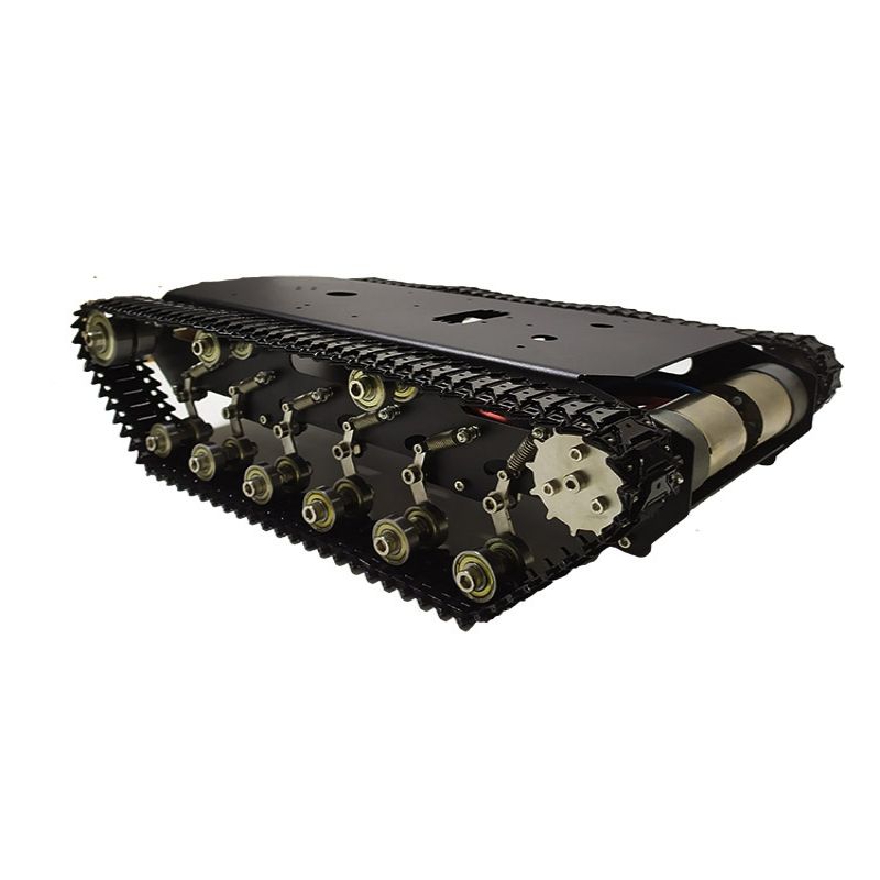 دبابة تحكم عن بعد Big Load TS6 - مراجعة Tracked Robot Chassis وسعره